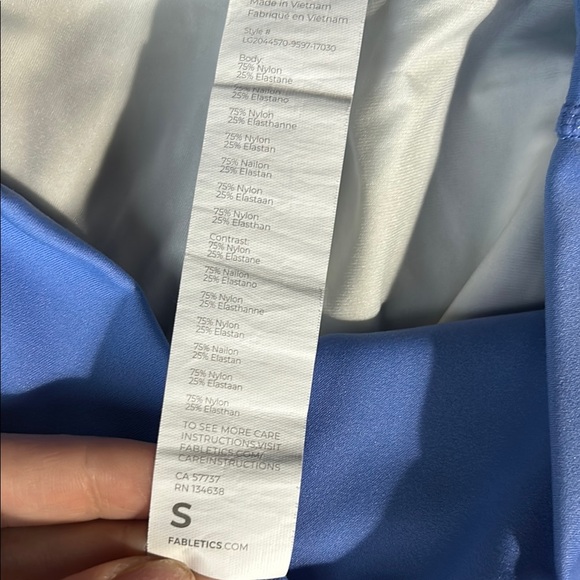 Blue Floral Activewear Set - Picture 7 of 10